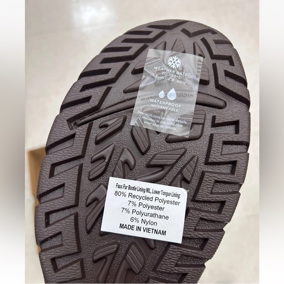 UGG | Mens Butte Distressed Boot Burnt Cedar Size 13 Brown Hiking High Top - Picture 12 of 15